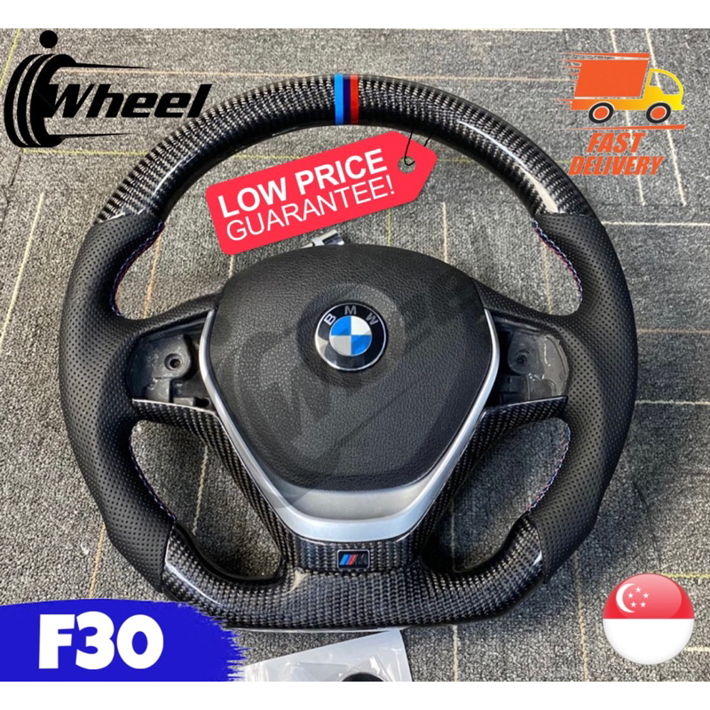 ✅INSTOCK - BMW F10/30 Carbon Fiber Steering Wheel M Sports Performance