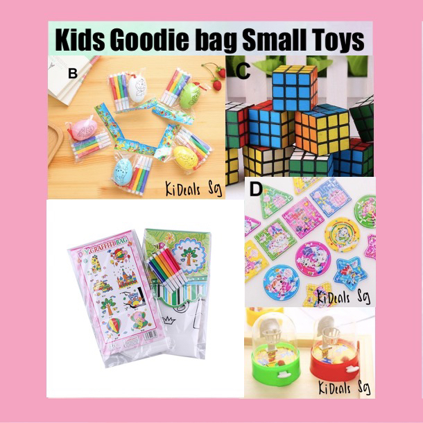 [SG SELLER] Kids Birthday Goodie Bag Toys and children activity Party Loots Children’s day