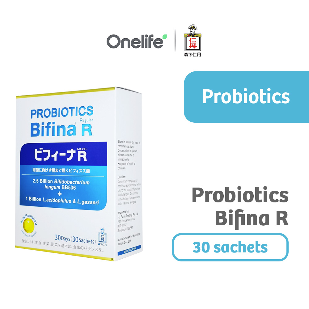 Morishita Jintan Probiotics Bifina R (Regular) 3.5B 30 Sachets - For ...