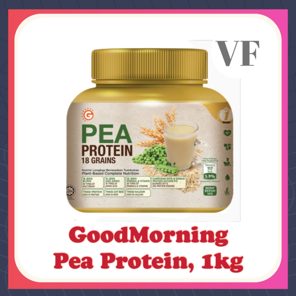 [NEW Packaging] Good Morning Pea Protein Good Morning V Protein 850g ...
