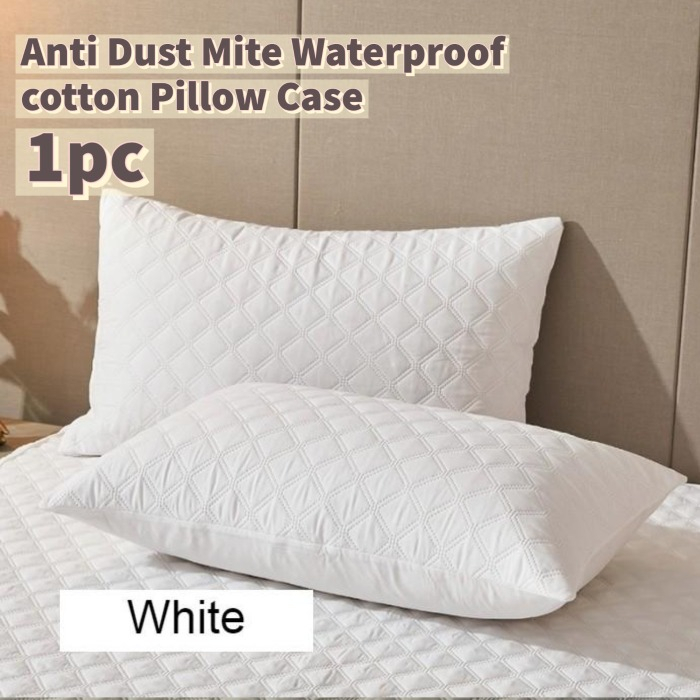 Premium Pillow Protector Waterproof Anti dust mite pillow case with