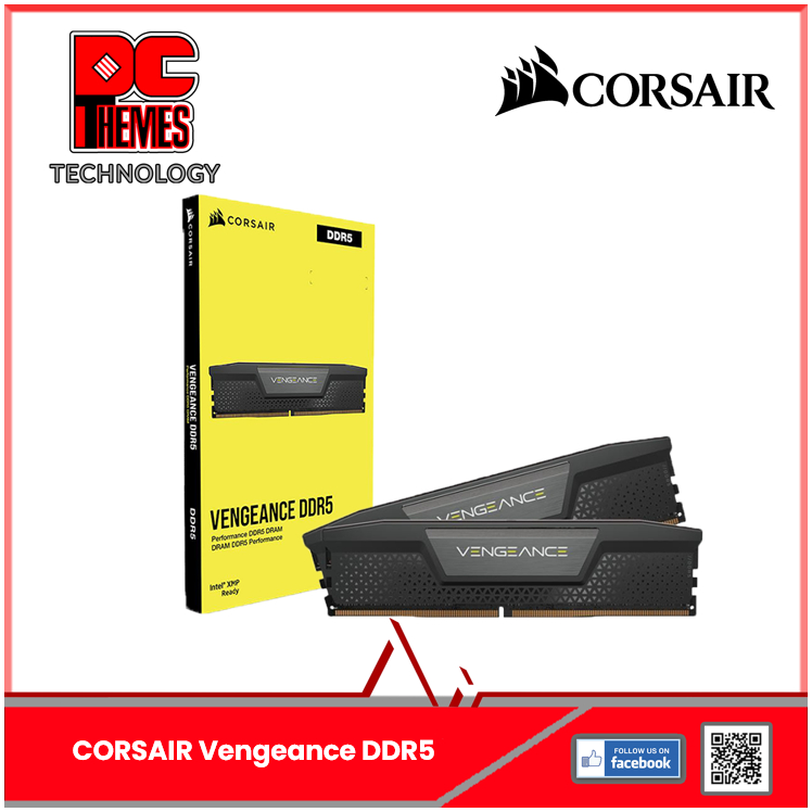 CORSAIR Vengeance DDR5 16GB (2 x 8GB) / 32GB (2 x 16GB) DDR5