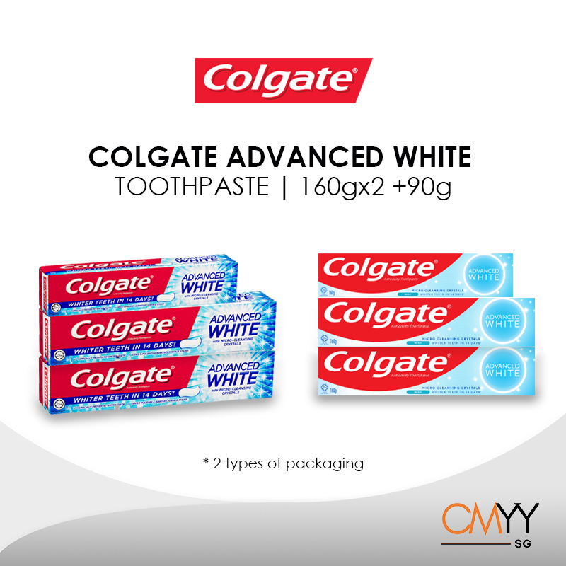 [Value Bundle] Colgate Advanced White Whitening Toothpaste Value Pack ...