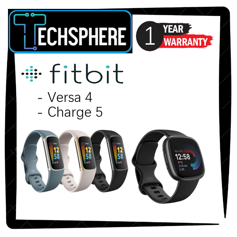 (LOWEST PRICE) FITBIT - Versa 4 / Charge 5 | Shopee Singapore