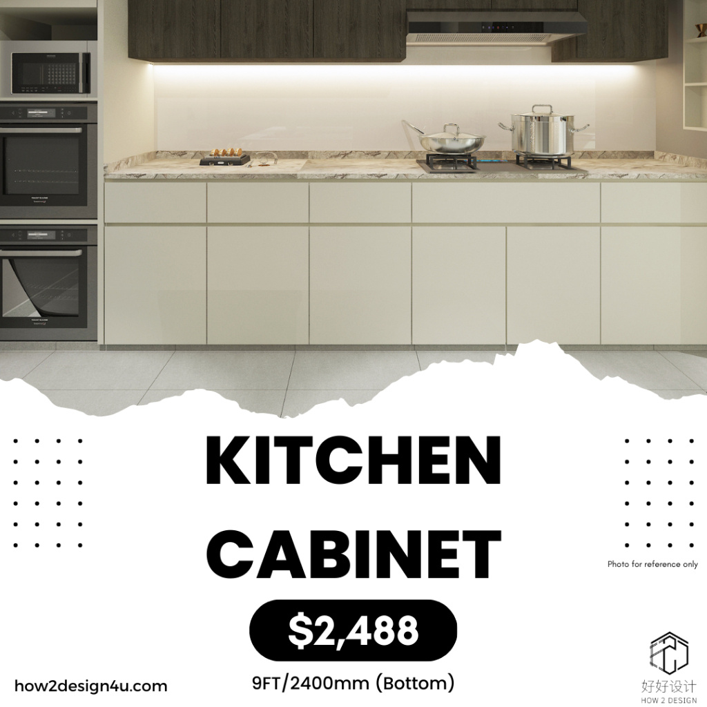 9FT / 2400mm Kitchen (Bottom Only) Shopee Singapore
