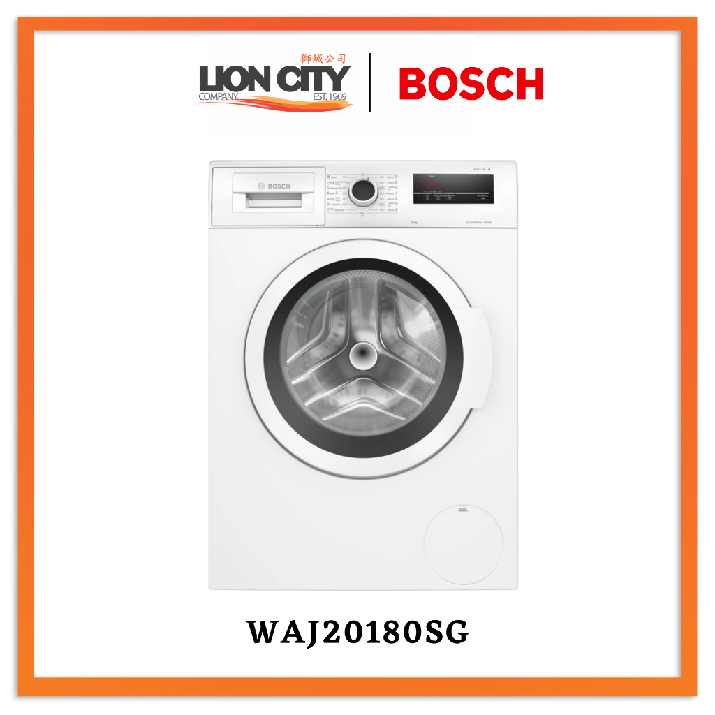 Bosch WAJ20180SG Washing machine Front Loader 8 kg 1000 RPM Bosch