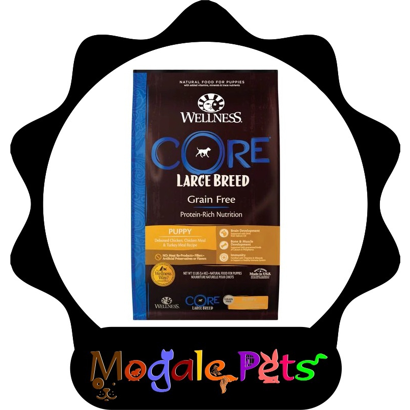 Wellness Grain Free Large Breed Puppy Formula Dry Dog Food 10.8kg