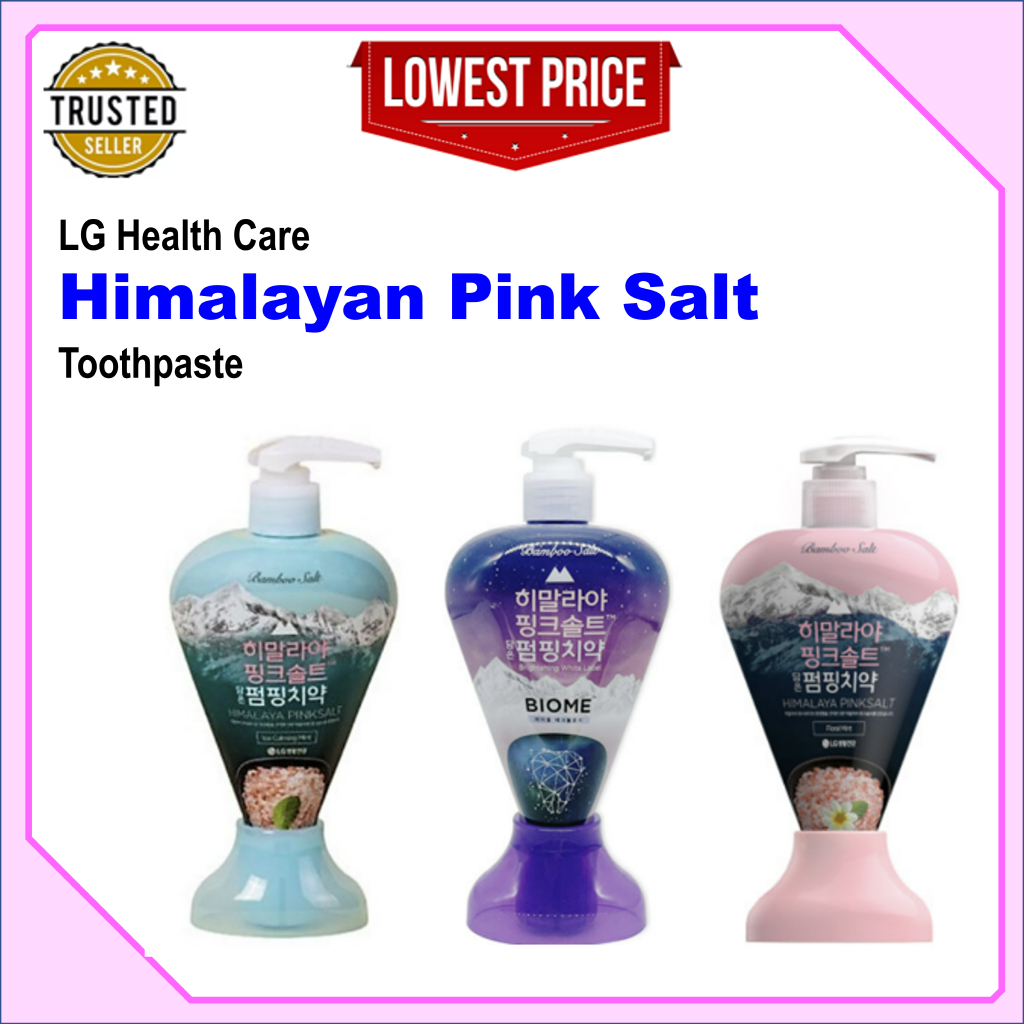 [LG Healthcare] Himalaya Pink Salt Pumping Toothpaste 285g / Whitening