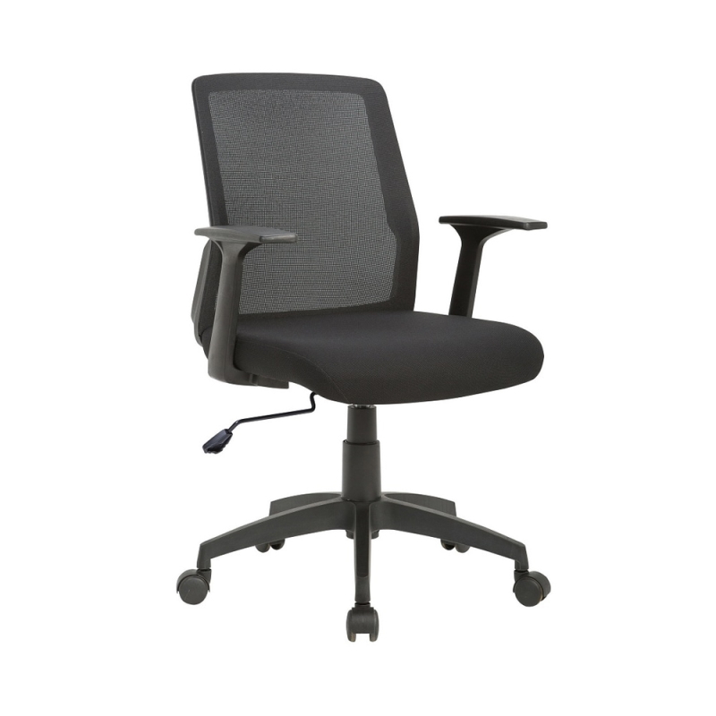 LEVELS Leo Office Chair (Commercial Grade) (Black Low Back Mesh Seat ...