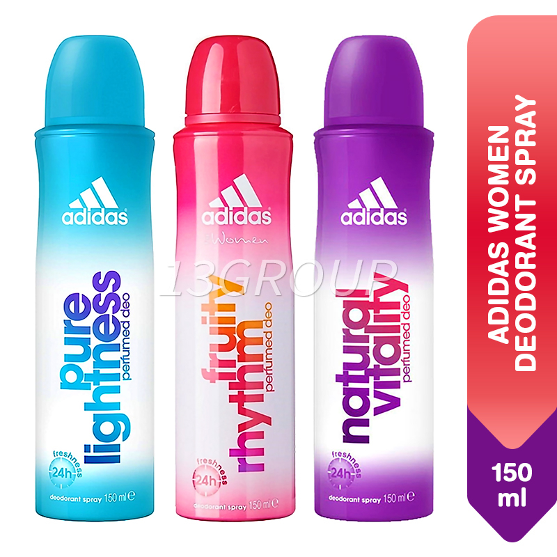 Adidas Deodorant Body Spray Women Perfumed, 150ml Shopee Singapore