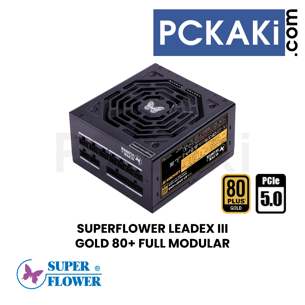 [PCIe5.0] SUPERFLOWER LEADEX III GOLD 750W 850W PSU PCIe5.0* 80 PLUS ...