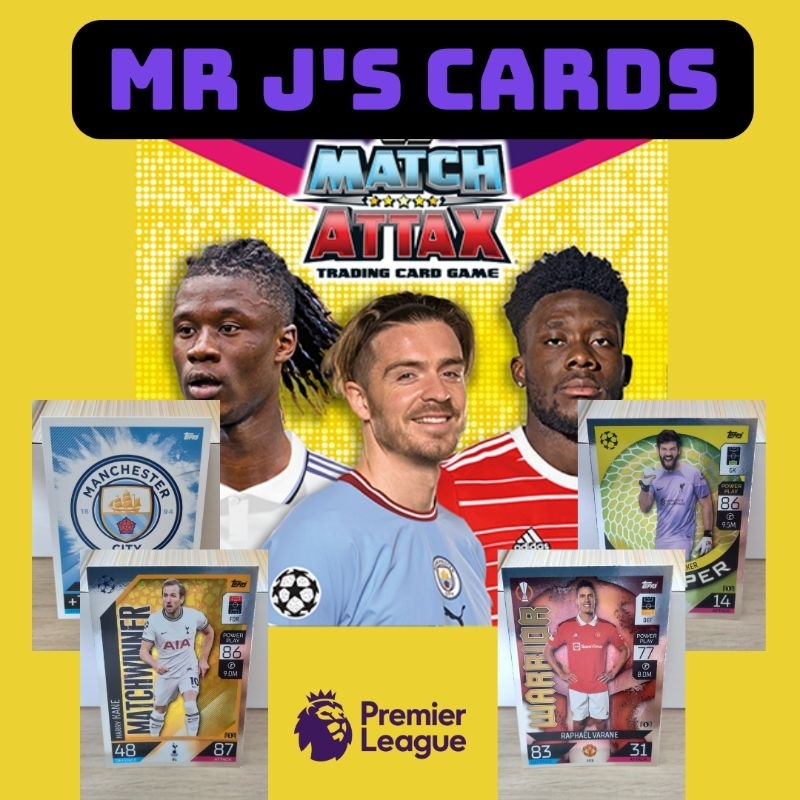 Match Attax 22/23 EPL Teams' Base Cards | Shopee Singapore