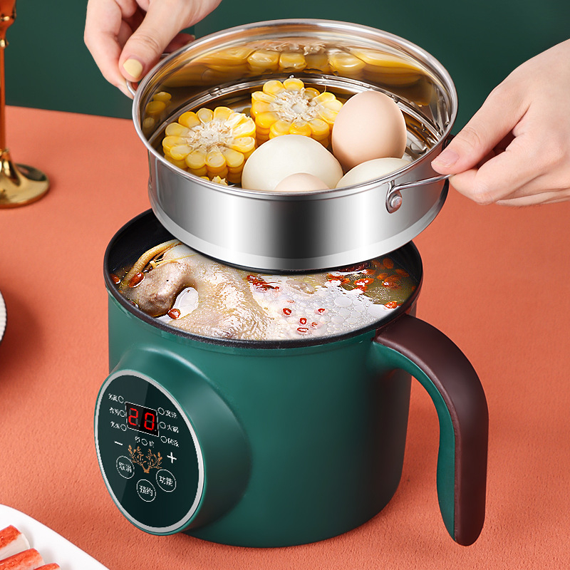 Electric Rice Cooker 1.8L NonStick Rice Cookers Double Layer