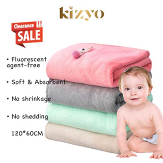 Reversible Baby Towel with Quick Absorb - Pink