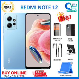 Xiaomi Redmi Note 12 4G || 6/128GB & 8/256 || Brand new || EXPORT SET ||  WITH Warranty || BEST COMBO GIFT!!!