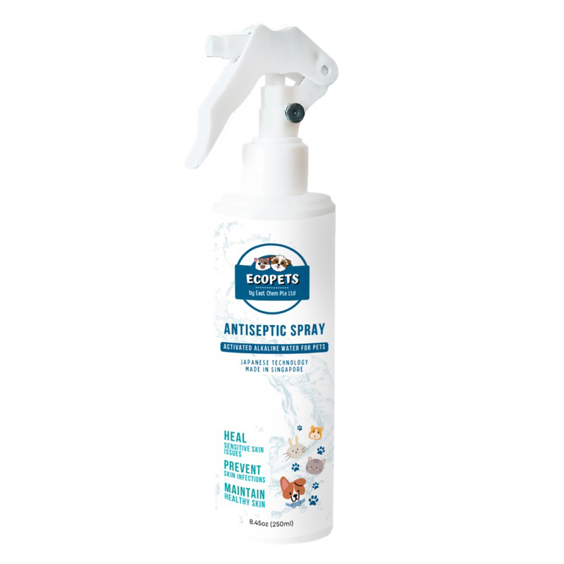 Ecopets Antiseptic & Disinfectant Spray for Pets Cleaning, Hot Spot