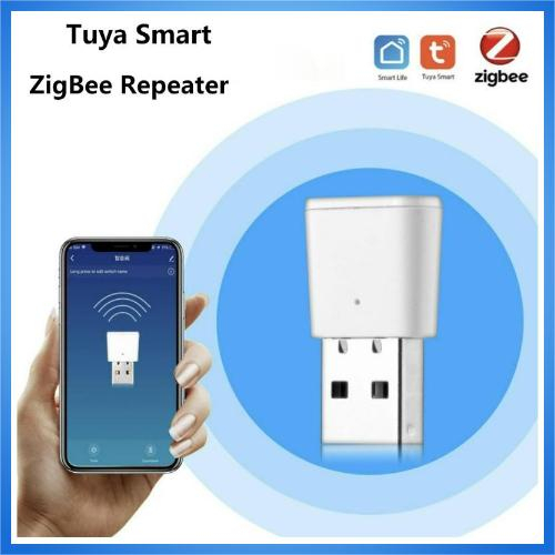 Tuya ZigBee Signal Repeater Amplifier USB Extender for Smart Devices Expand Stable Transmission
