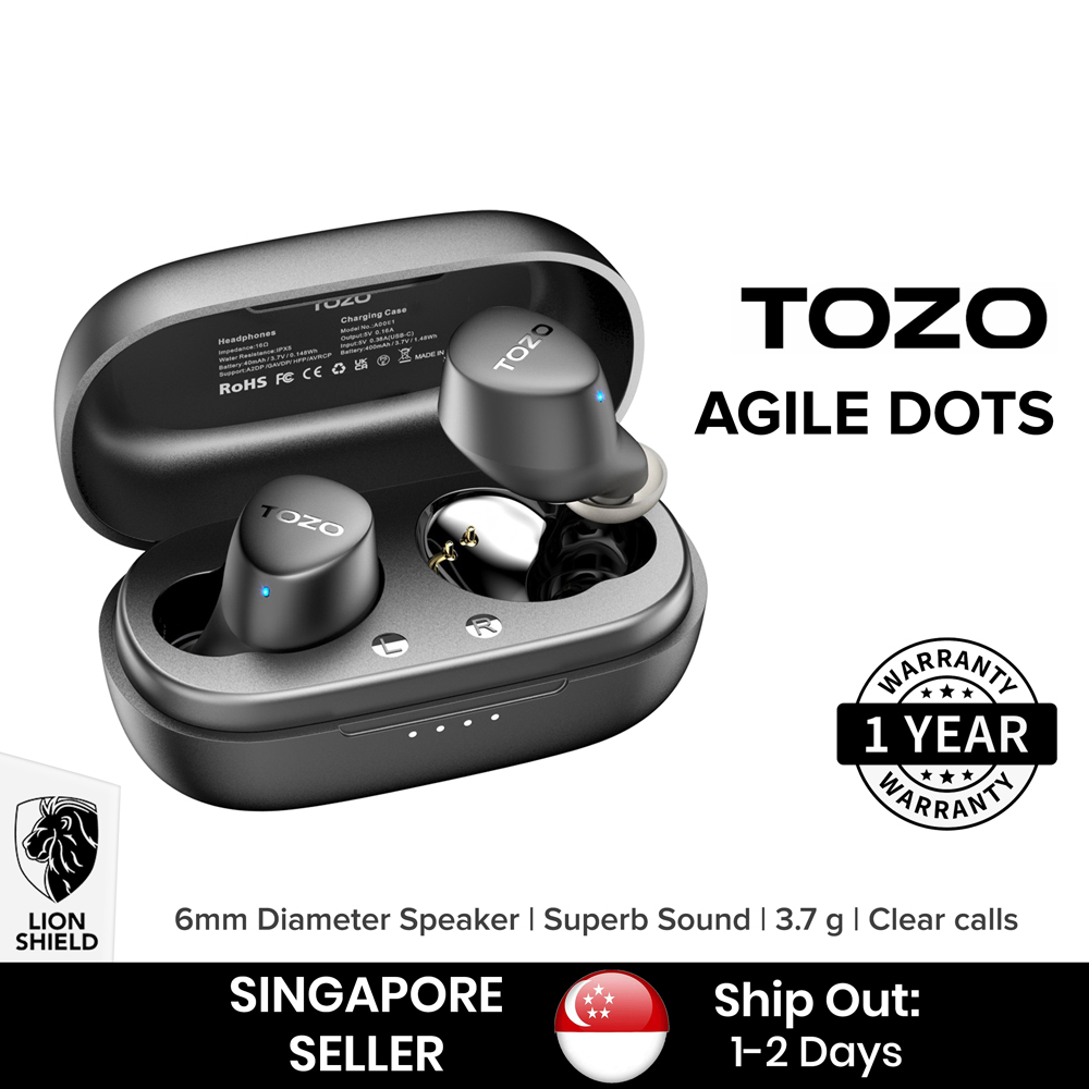 Tozo earbuds online waterproof