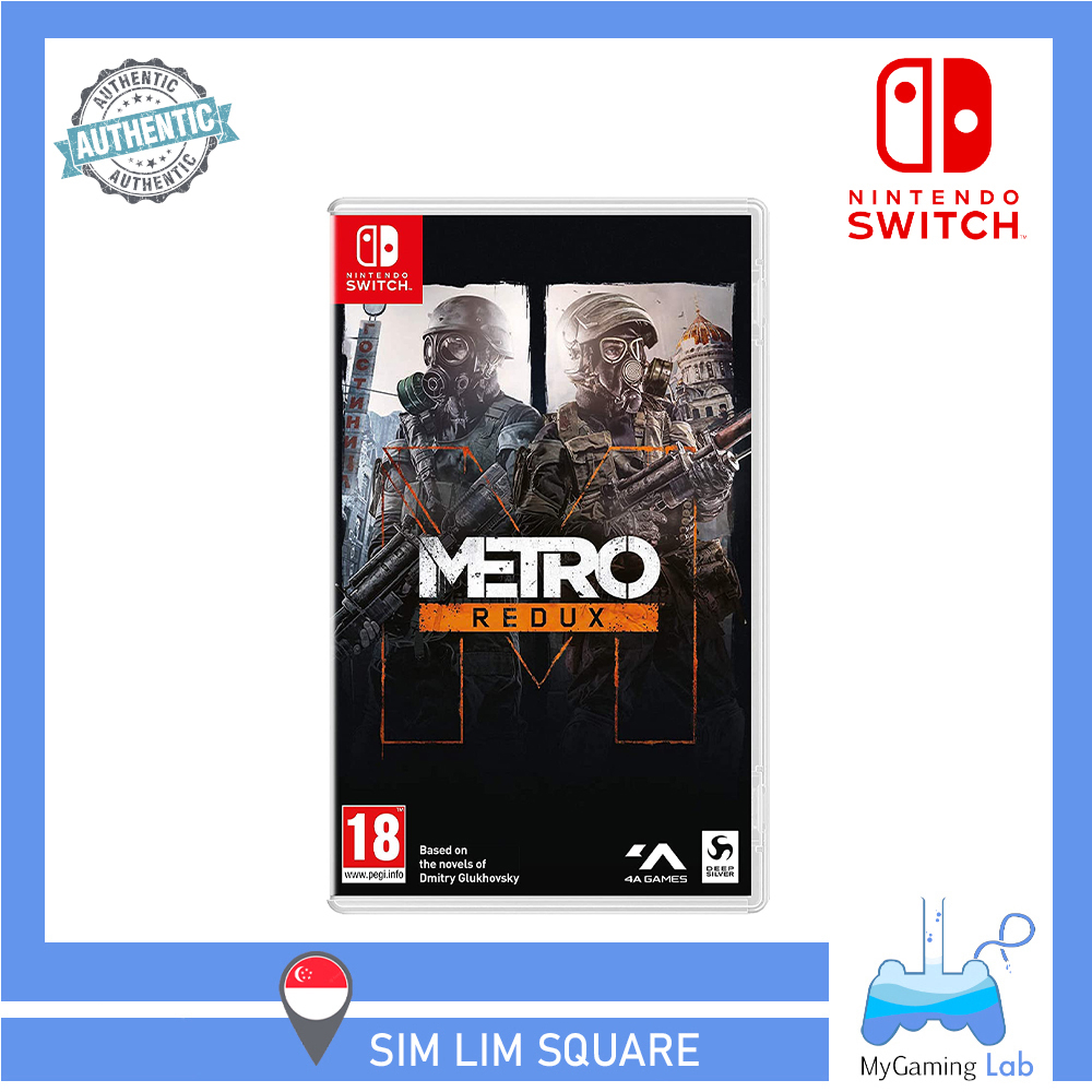 METRO REDUX - Nintendo Switch, Brand top New; lot of 3