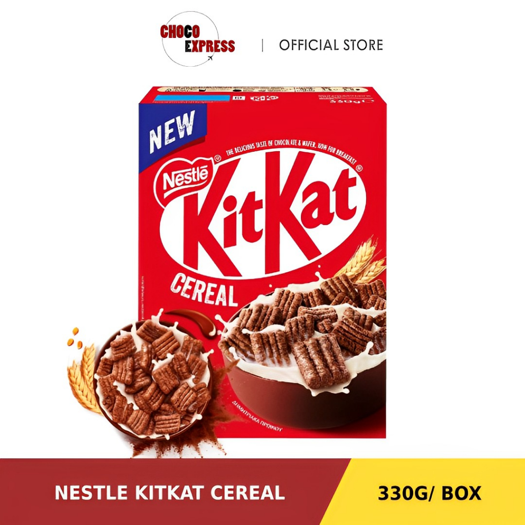 Nestle Kitkat Cereal 330g/ Product of UK Shopee Singapore
