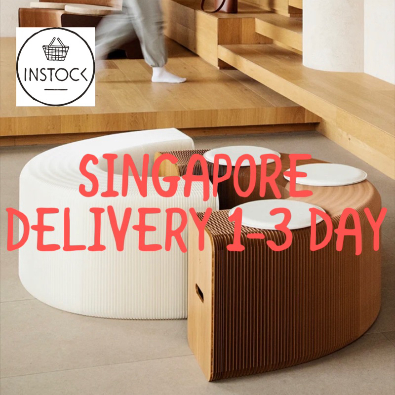 SINGAPORE INSTOCK Pauls foldable bench dining multifunctional folding