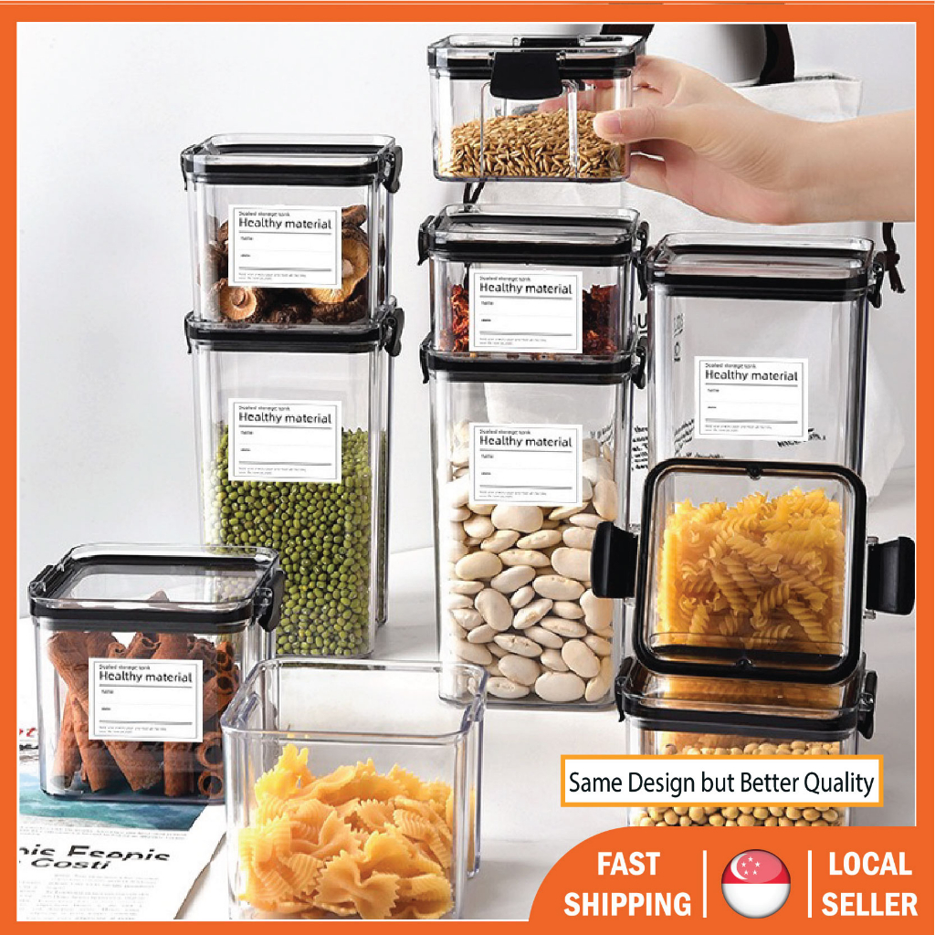 [SG Seller] PREMIUM QUALITY Airtight Container Food Storage Box ...