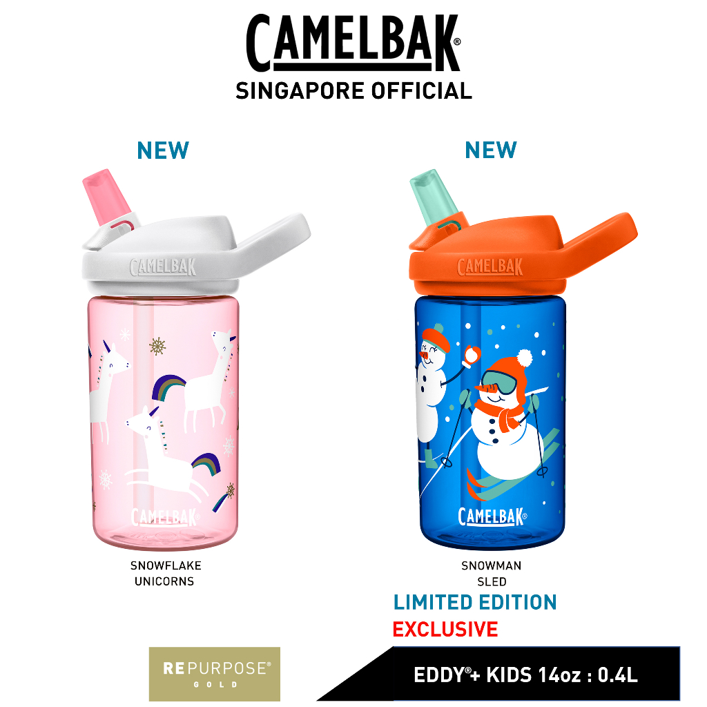 CamelBak Eddy+ Kids 14oz - Snowman Sled