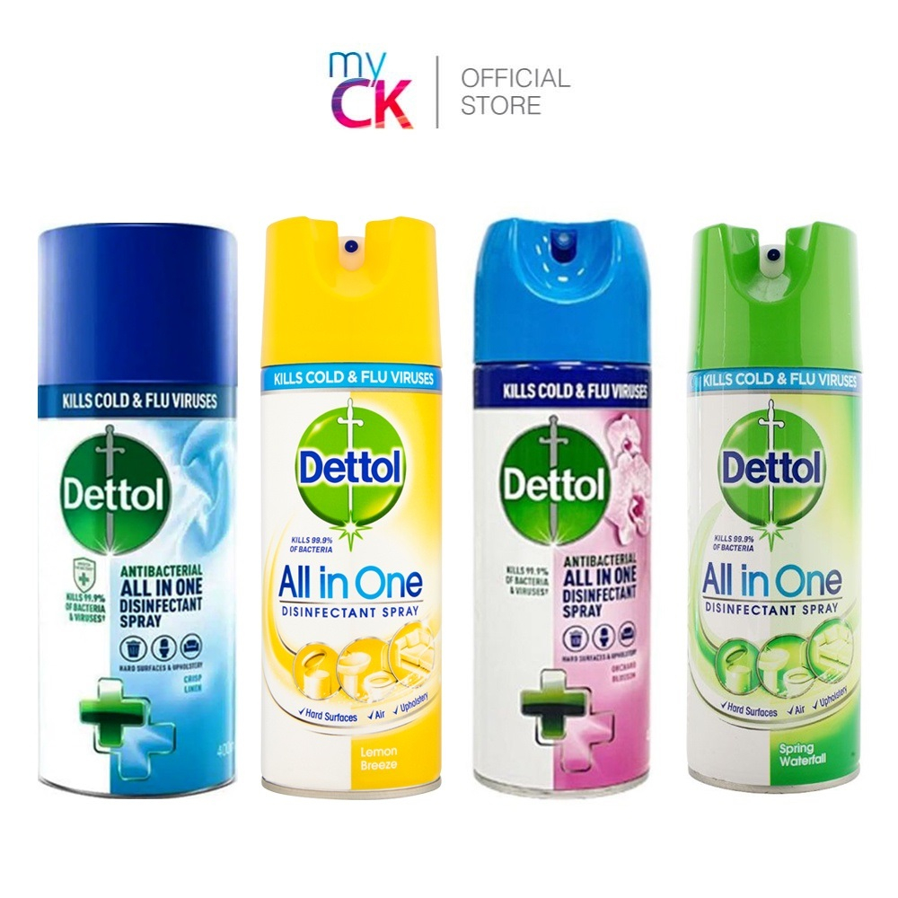 Dettol All In 1 Disinfectant Spray 400ml Uk Shopee Singapore 6453