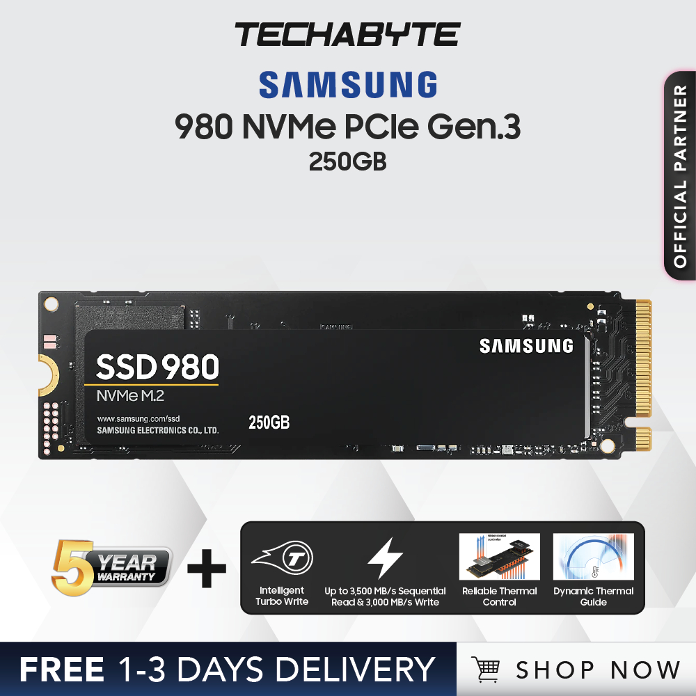 Samsung 980  Upgrade to breathtaking NVMe speed