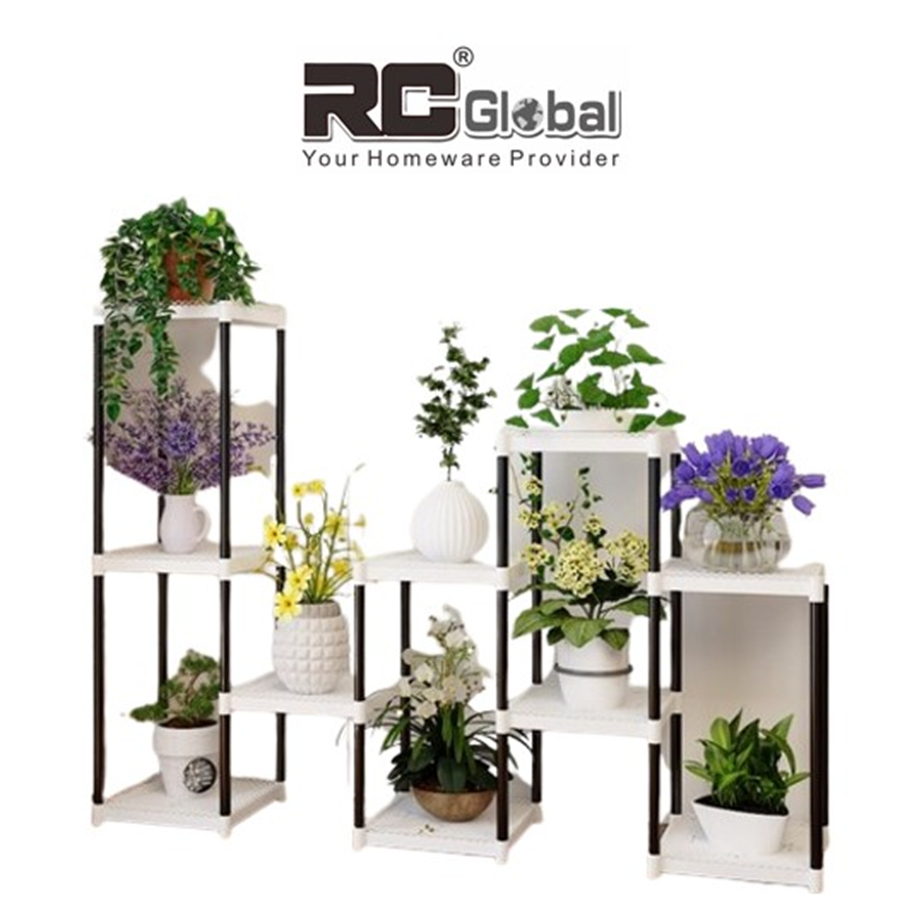 RC-Global Flower Shelf Multi Indoor Balcony Living Room Plant Stand ...