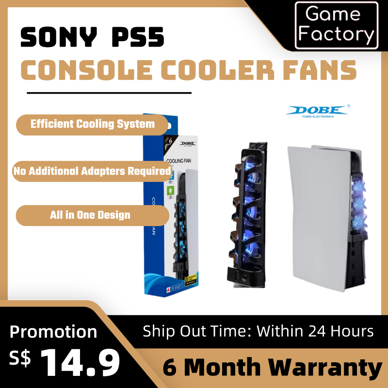 SG Stock PS5 Console Cooler Fans with LED Indicator | Shopee Singapore