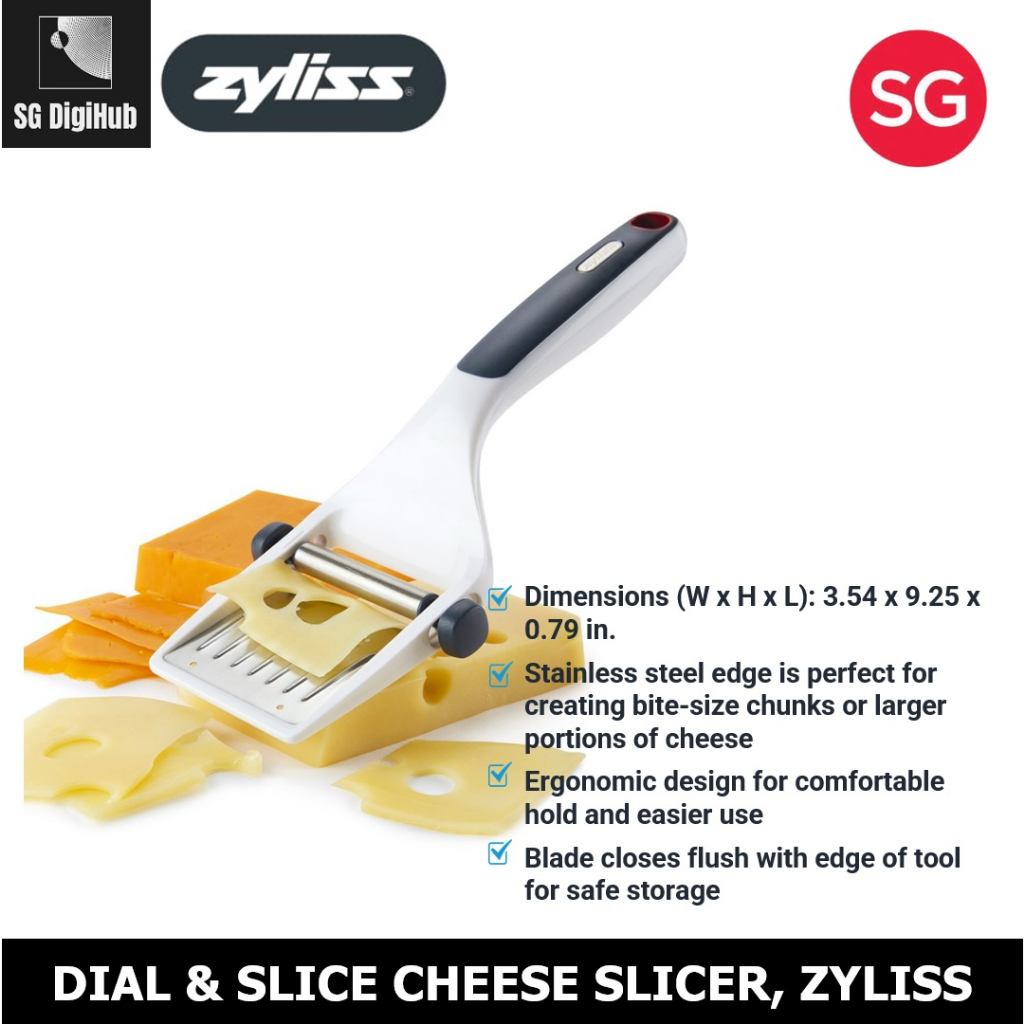 Zyliss Cheese Slicer, Dial & Slice