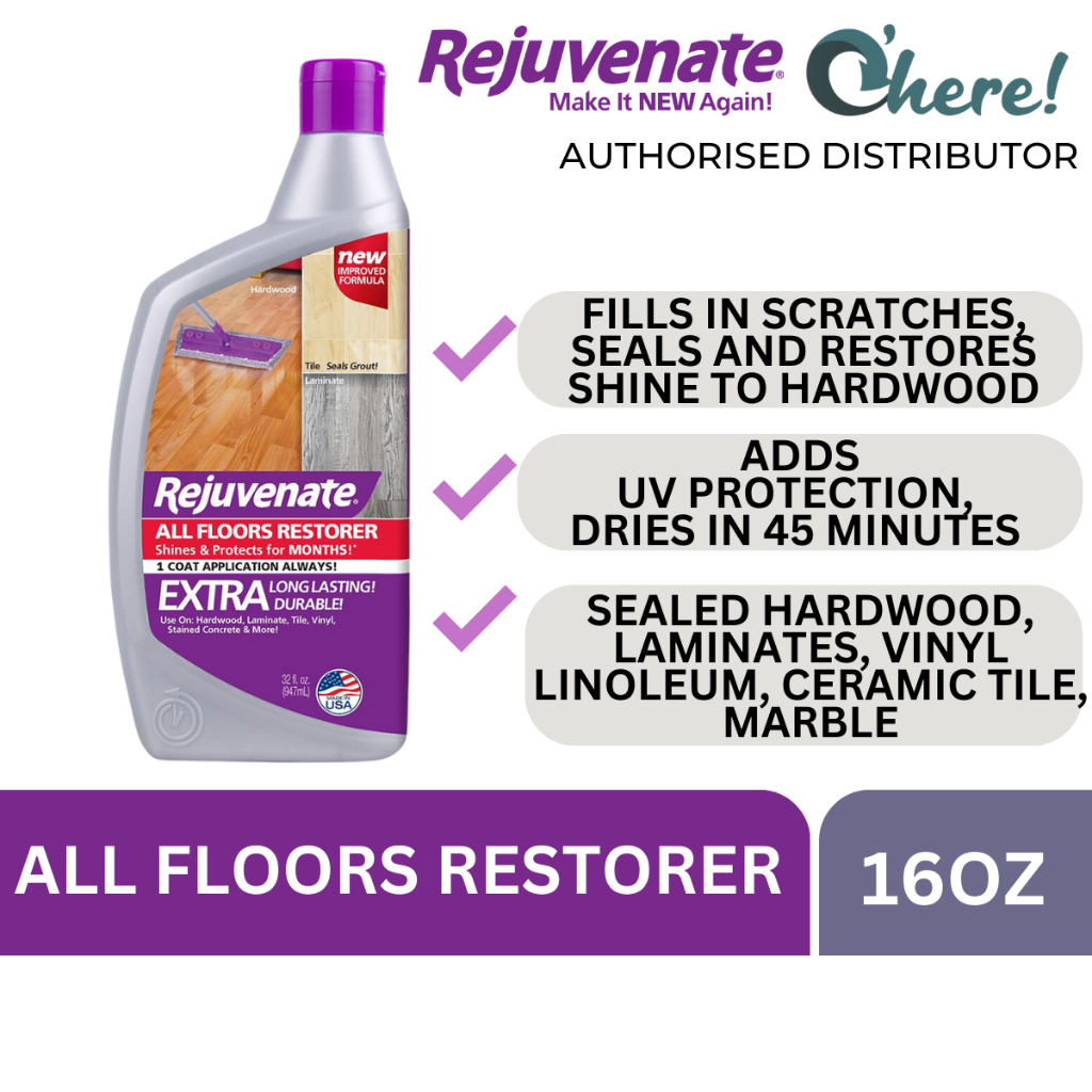 Rejuvenate All Floor Restorer, 16Oz | Shopee Singapore
