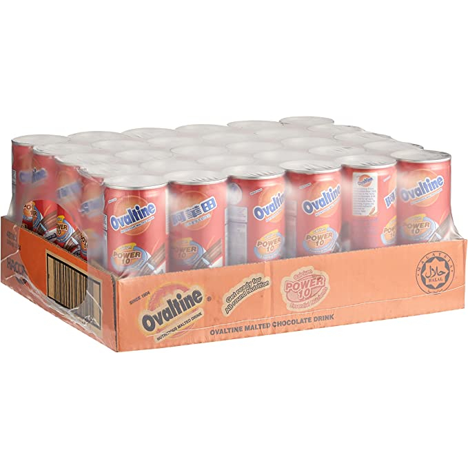 Ovaltine Chocolate Malt Tetra 236ml x 24 packets / Cans 240ml x 30 cans ...