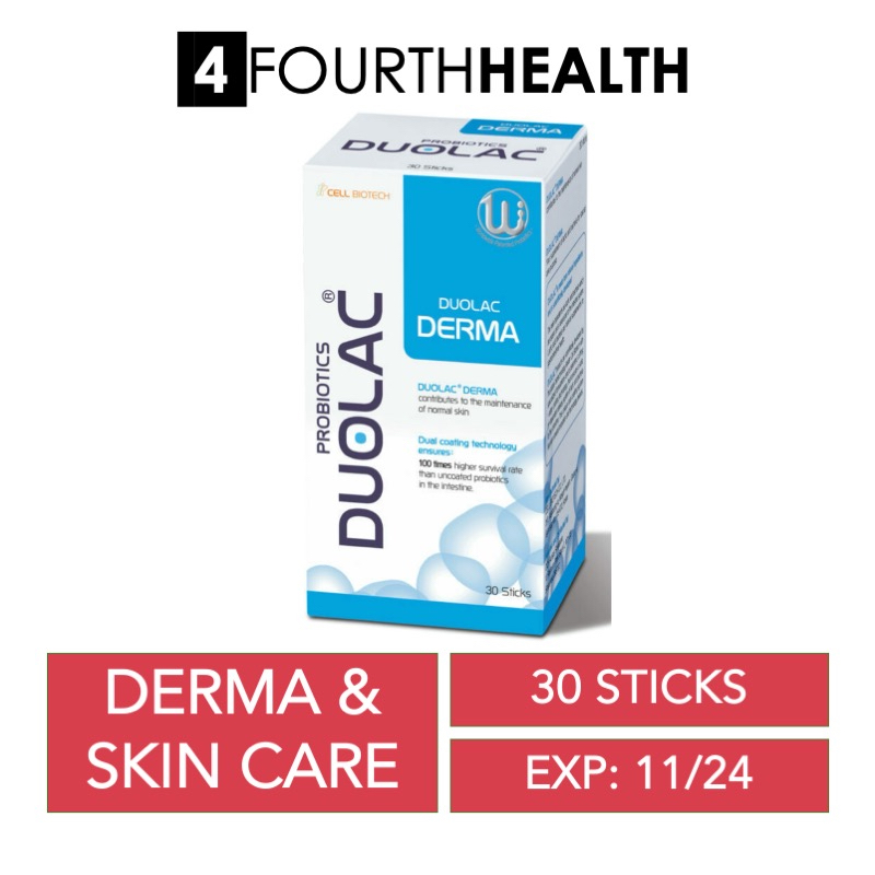 Duolac Derma Probiotics 30s (Exp Nov 2024) - maintenance of skin