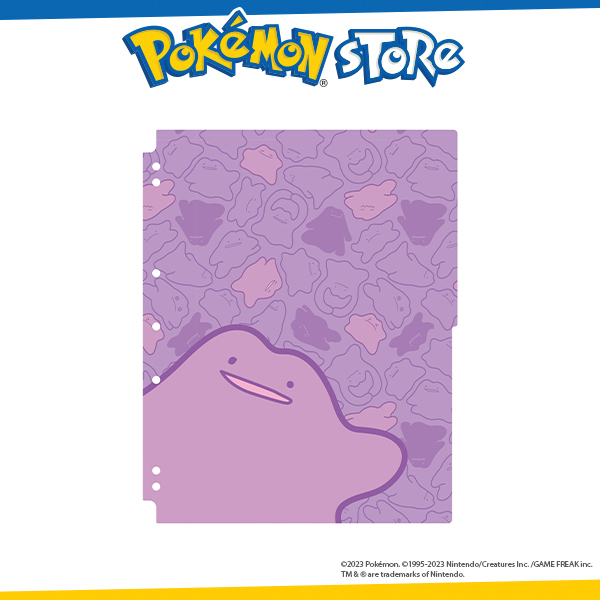 Pokemon Card Games Collection Files Refill Sheet Ditto