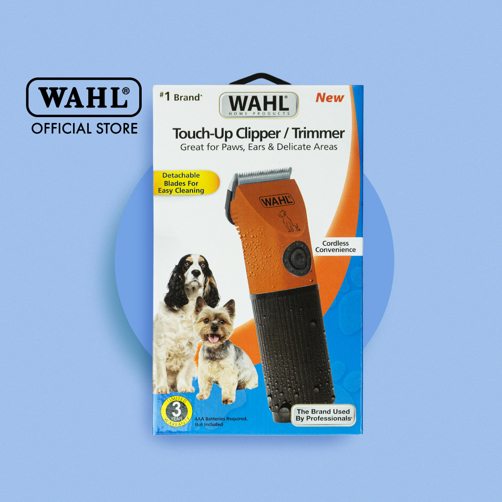 Wahl Dog Cat Touch Up Cordless Trimmer Pet grooming tool shaver and trimmer suitable for dogs and cats Shopee Singapore