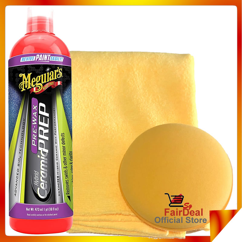 Meguiar's Hybrid Ceramic PreWax Prep 16 Oz Bottle Shopee Singapore