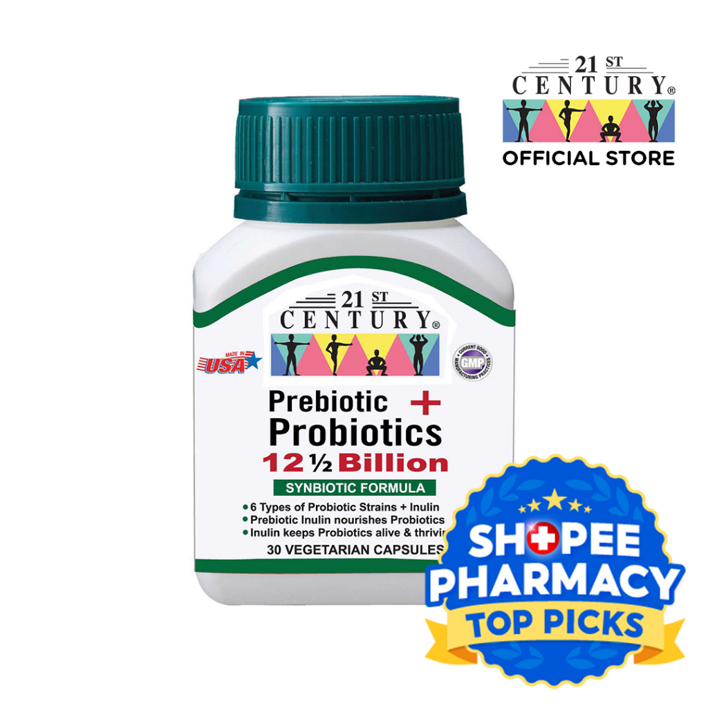 21st Century Prebiotic Probiotics 12 5 Billion 30 Capsules Contains   Sg 11134207 7r98o Lkjb70s0mx7c45