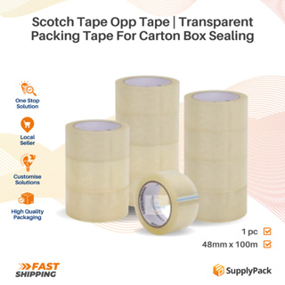 Buy Scotch Tape Local Transparent Self Adhesive Packing Stationery Tape –