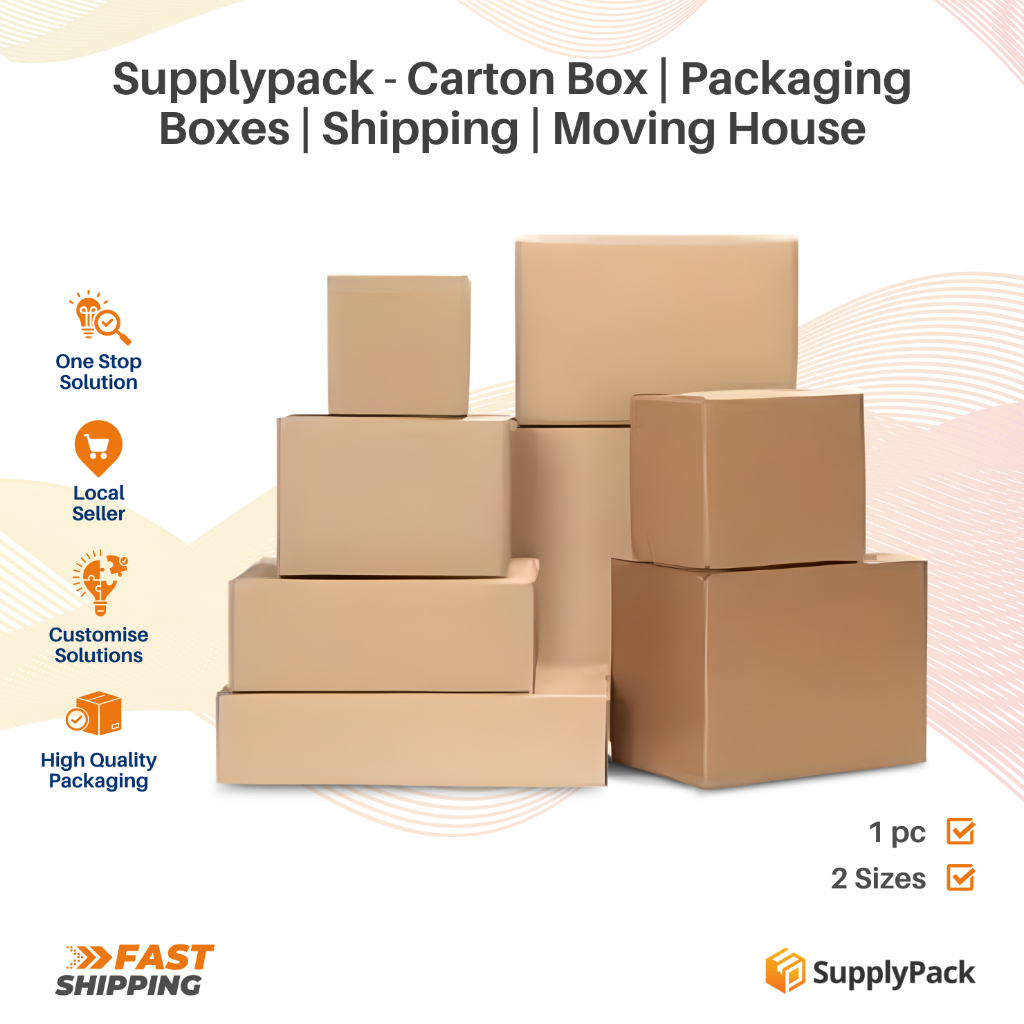 Supplypack Carton Box Packaging Boxes Shipping Moving House