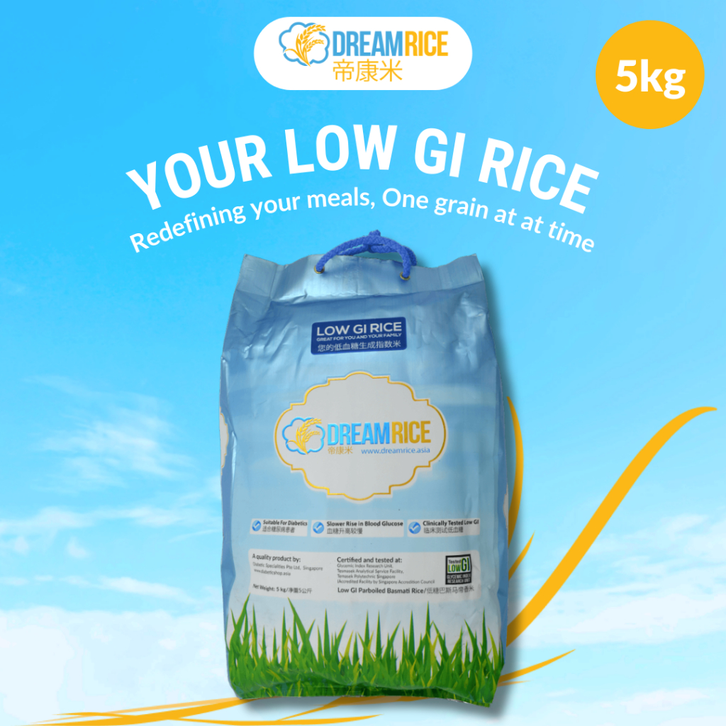 DreamRice Low GI Rice 5kg | Shopee Singapore