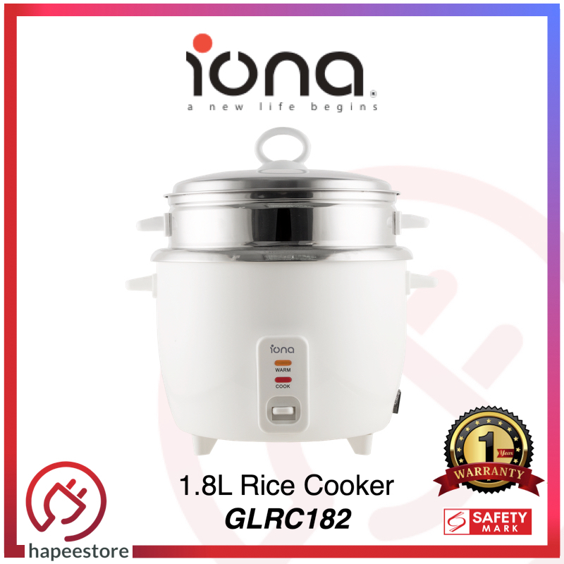 Stainless steel rice cooker with steamer sale