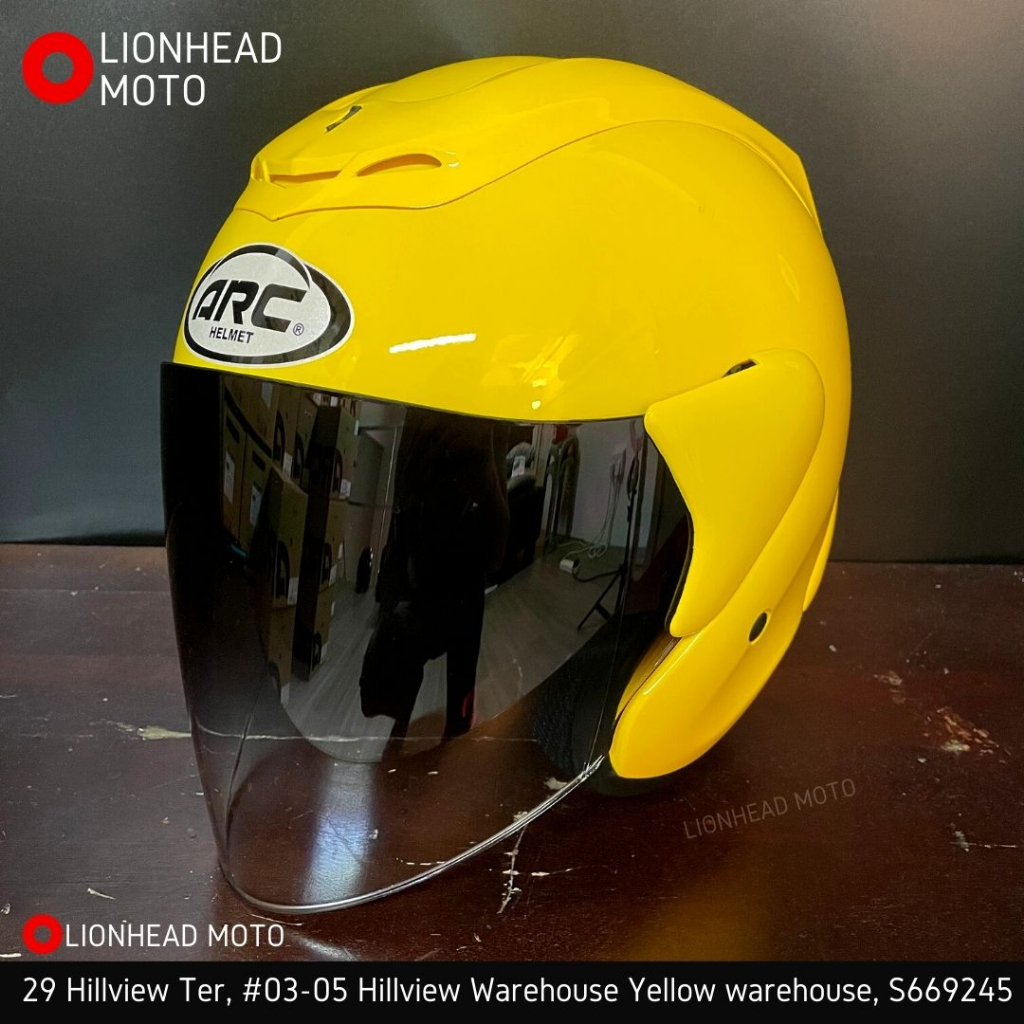SG SELLER ARC RITZ MOTORCYCLE HELMETS AND VISORS Shopee Singapore
