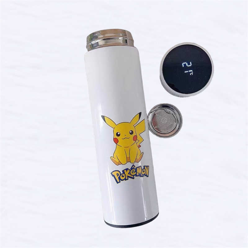 Customisable Thermal Flask with Temperature Sensor Corporate Gift ...