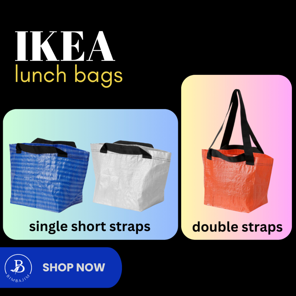 IKEA Ecofriendly Carrier Bags 27x27 cm/13L Fast Delivery SG local