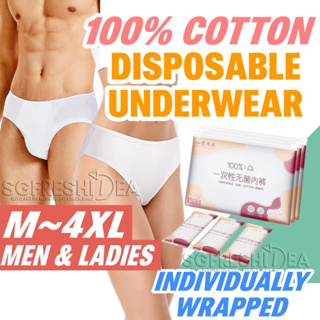 Disposable Ladies Underwear Men's Underwear 5pc loaded Physiological period panties  Cotton Pregnant Women Maternal Disposable Underwear Home Supplies Travel  Travel Equipment