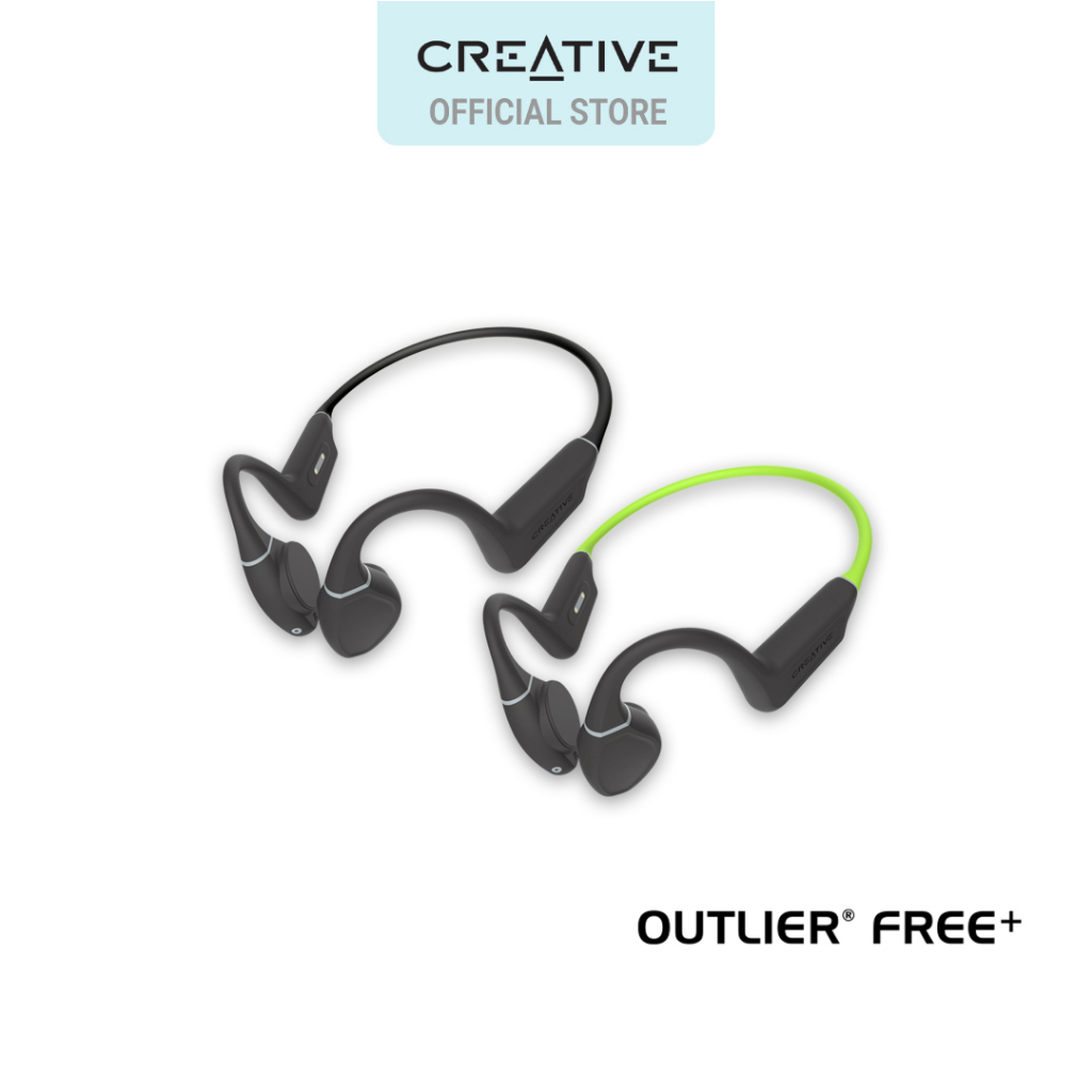 Creative Outlier Free+ Wireless Bone Conduction Headphones with