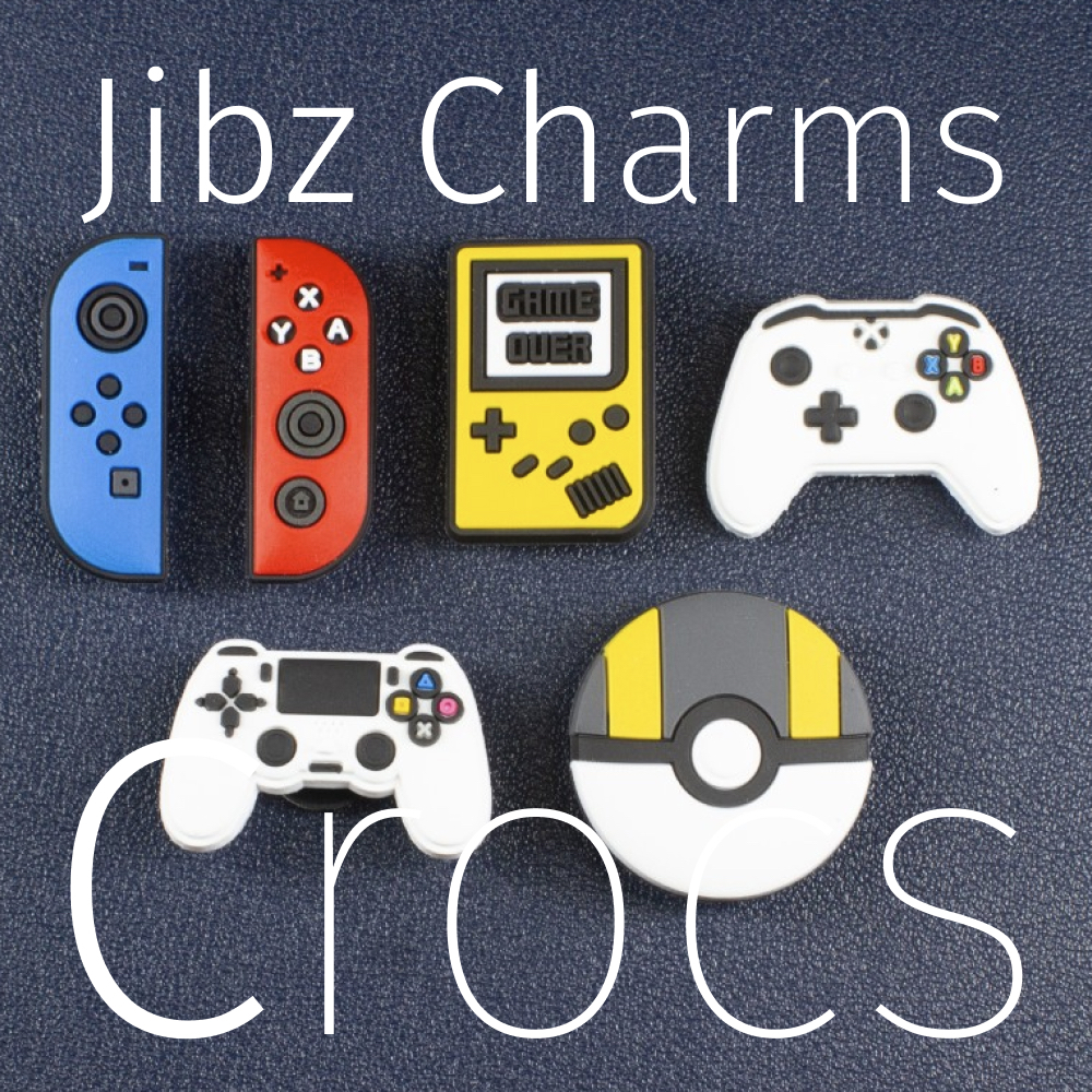 Game Controllers, gaming system Shoe Charms, Charms for your Crocs