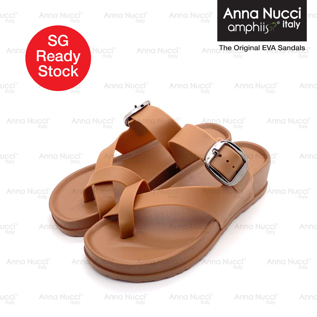 Anna Nucci Amphiis The Original EVA Sandals Anti Slip Waterproof Non Toxic Shock Absorption Soft Cushioning Shopee Singapore